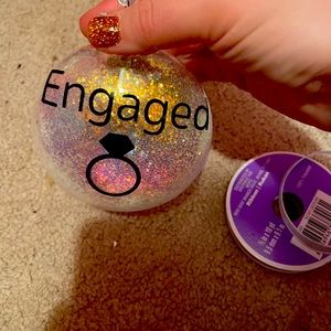 Engaged ornament